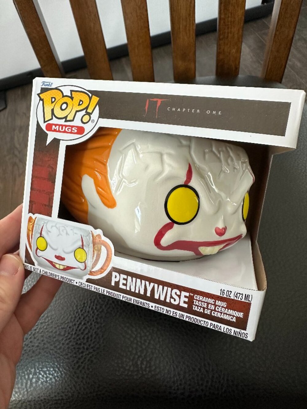 Funko Pop! Pennywise 'IT Chapter One' Movie Ceramic Mug